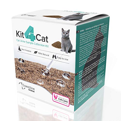 KIT4CAT 2lb Hydrophobic Litter Sand Cat Urine Sample Collection Kit (3 x 11oz Bags)