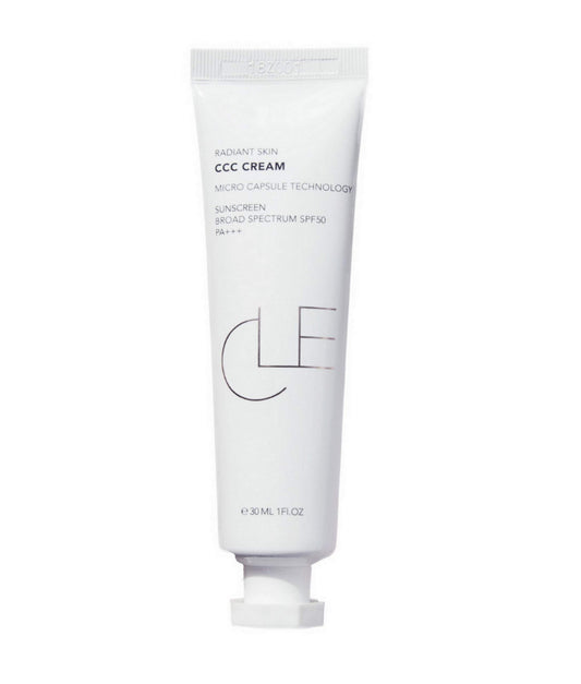 CLE Cosmetics CCC Cream Foundation 30ml 1fl oz with SPF 50 - Warm Medium Shade