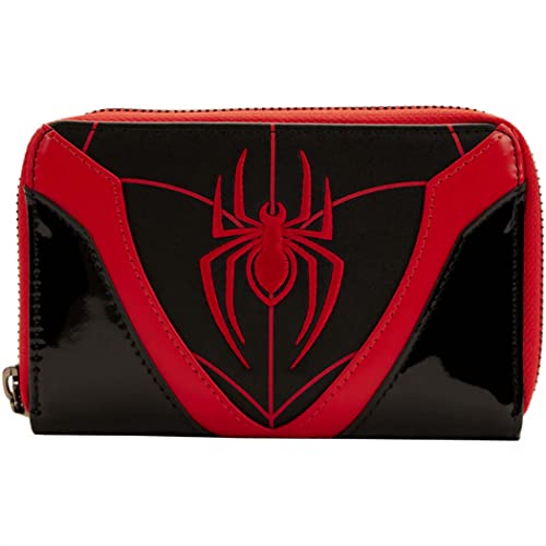 Loungefly Marvel Miles Morales Cosplay Zip Around Wallet Marvel Miles Morales One Size